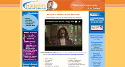 Desktop Screenshot of hansenerrandservice.com